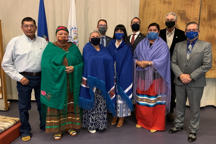 All assembled pose for a picture