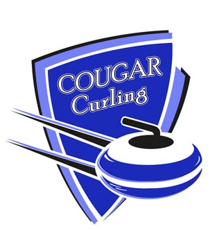 Cougar Curling logo